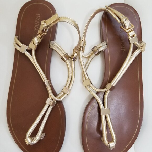 Ivanka Trump "Ashanti" Sandals with Box - Picture 6 of 11